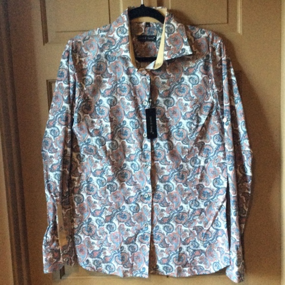 NWT Paisley Shirt